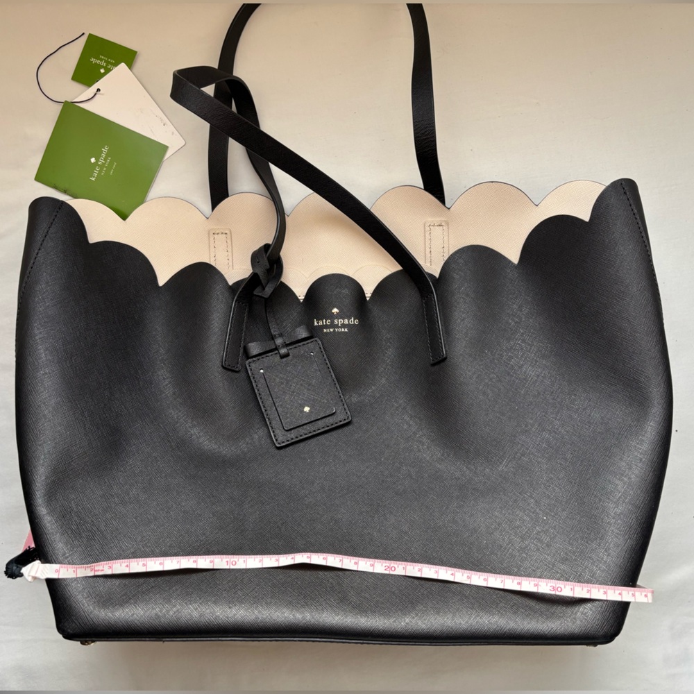Kate Spade black tote purse